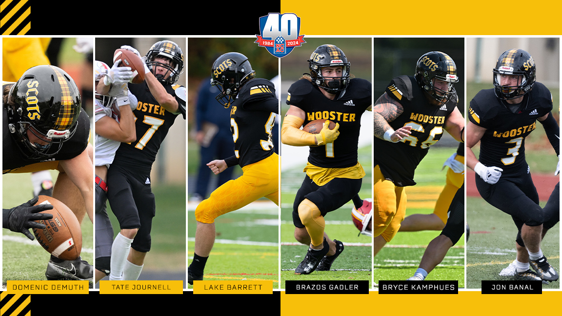 Wooster Football All-NCAC Honorees