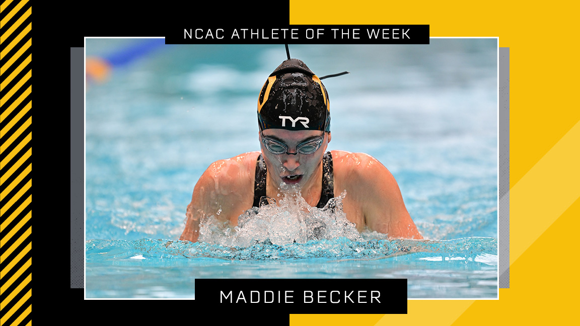 Maddie Becker, Wooster Swimming