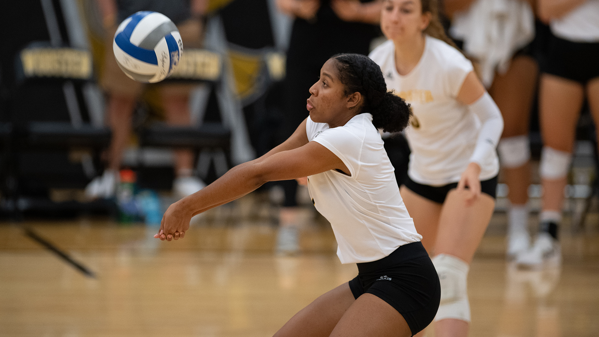Seven Townsel College of Wooster volleyball