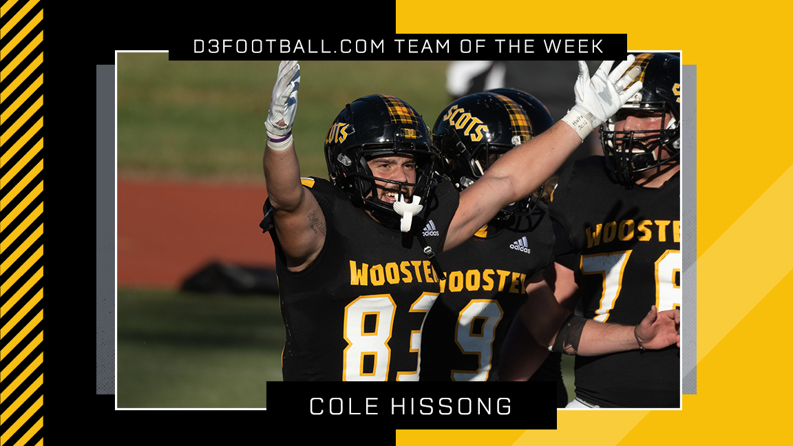 Cole Hissong Wooster Football