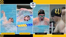 Tucker Andrewjeski, Callum Glover, Josh Pearson, Ryan Gross, Wooster Swimming & Diving Thumbnail